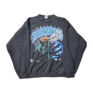 Charlotte Hornets NBA Vintage Crewneck Sweatshirt 1990's Men's Size XL